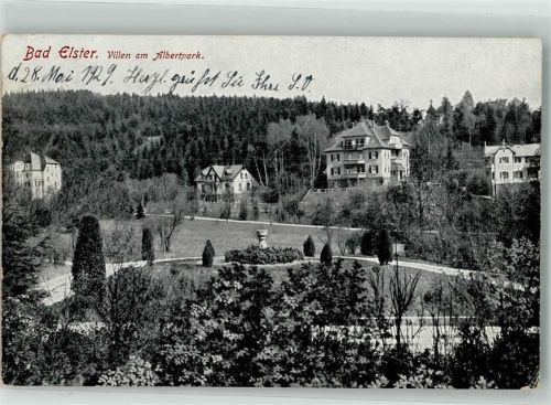 Bad Elster 1929 Villen am Albertpark Verlag Löffler & Co.