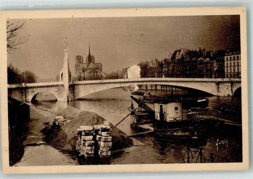 Paris La Seine Pont de la Tournell