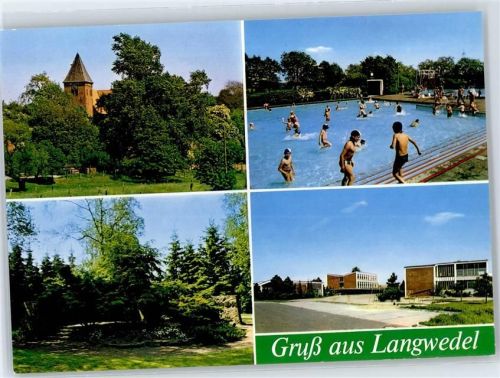 27299 W2815 Langwedel , Kr Verden, Aller - Teilansichten