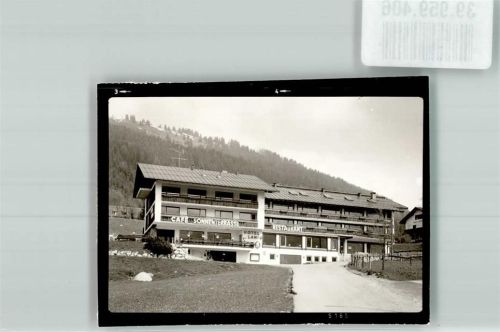 87541 W8973 Oberjoch FOTO KEINE AK Hotel Lanig Ort handschriftlich Foto Original aus Archiv eines Ansichtskartenverlags