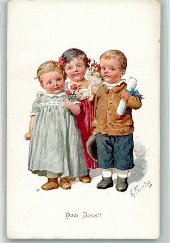 Name auf AK Hoch Josef Kinder B.K.W.I. 716-4
