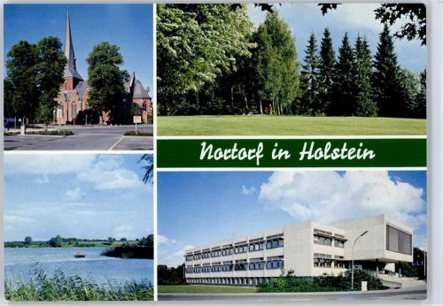 Nortorf Kirche, Stadtpark, Borgdorfer See, Rathaus