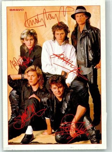 Duran Duran Bravo Autogrammkarte