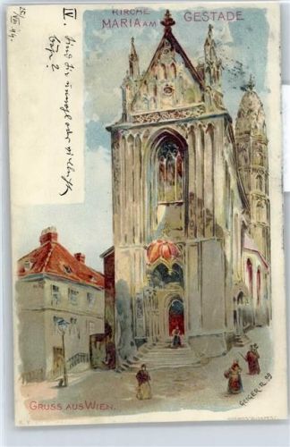 1010 Wien 1. Bezirk, Innere Stadt - Kirche Maria am Gestade