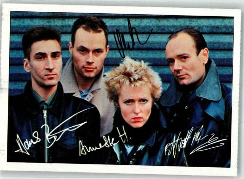 Portrait der Band Ideal BRAVO-Autogrammkarte