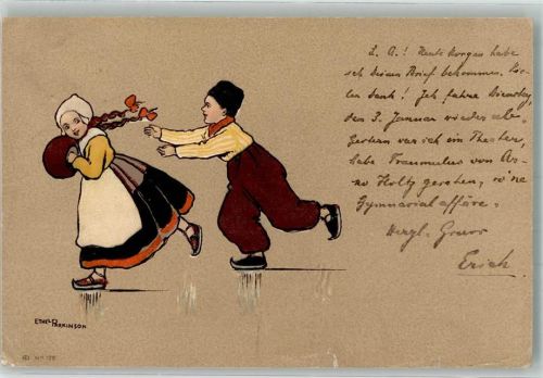 1904 Kinder in Hollandtracht Verlag Dondorf 126
