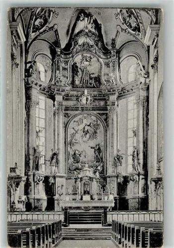 Münstertal Kirche Kloster St. Trudpert innen