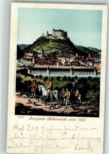 Urach Burg Hohenurach um 1690