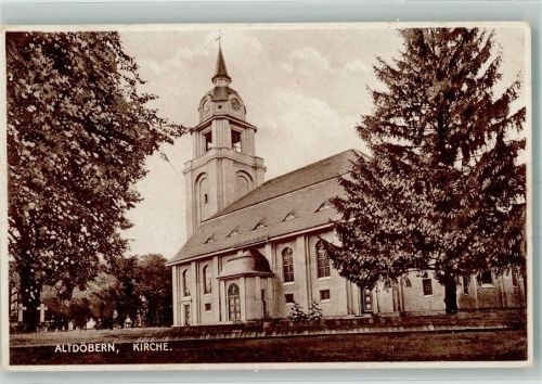 Altdöbern 1927 Kirche