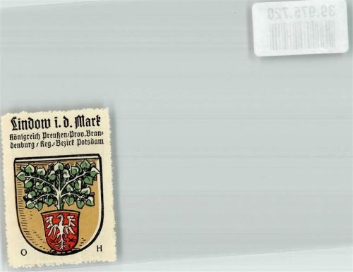 Lindow Wappenmarke Kaffee Hag Nr. 162