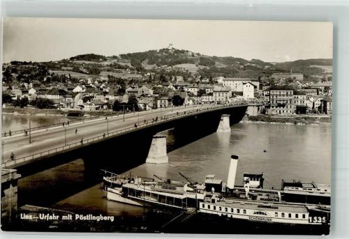 Urfahr Dampfschiff Schönbrunn Pöstlingberg