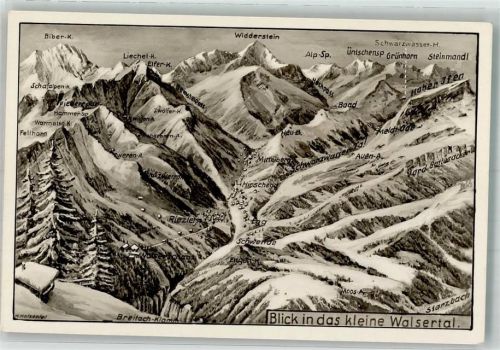 Riezlern Kleinwalsertal Vogelschau