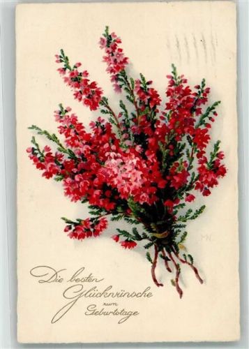 Geburtstag Glückwunsch Nr.2982 Blumenstrauß