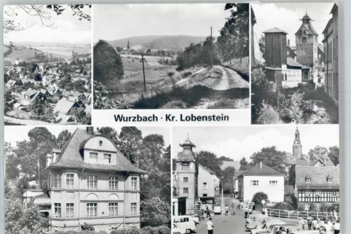 Wurzbach Kirche, Ortsansicht, Kurhaus