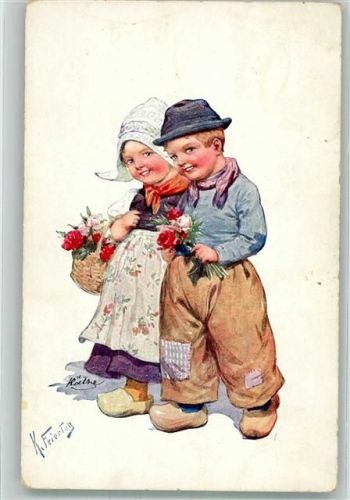 Kinder Tracht B.K.W.I. 682/3
