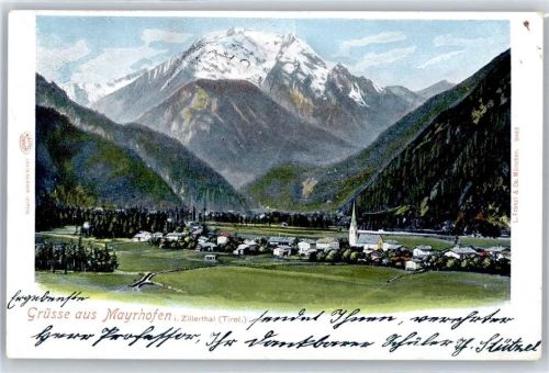 Mayrhofen Gesamtansicht