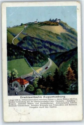 Augustusburg Drahtseilbahn, Schloß