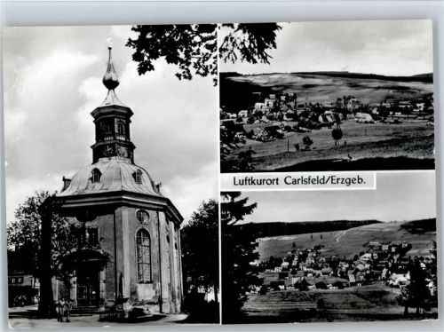08309 O9404 Carlsfeld , Erzgeb - Kirche