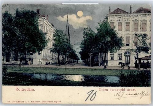 Rotterdam Barneveld Straat , Marke entfernt