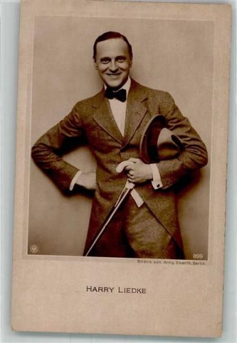 Portrait des Schauspielers Harry Liedtke Fotograf Anny Eberth NPG 899