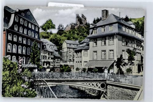 Monschau Partie am roten Haus, Brücke
