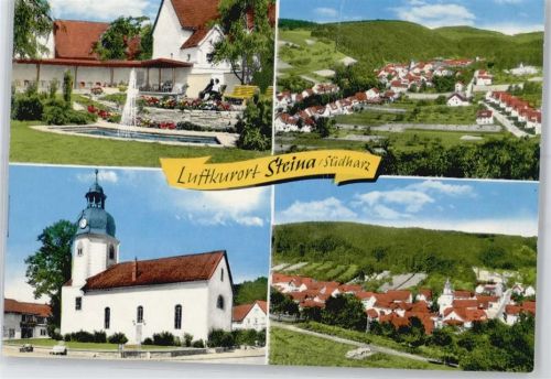 37441 W3423 Steina , Südharz - Teilansichten, Kirche