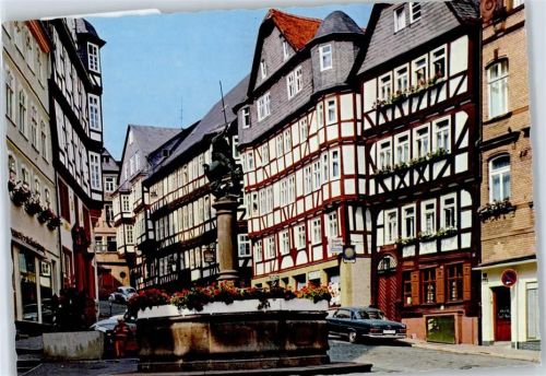 Marburg Am Marktbrunnen