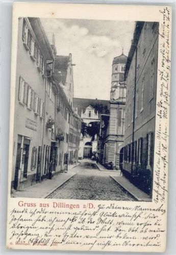 89407 W8880 Dillingen a d Donau - alte Gasse