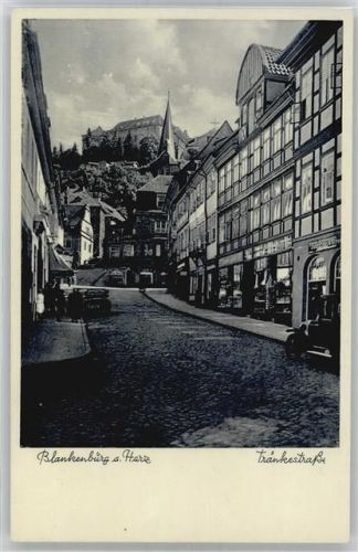 Blankenburg Kirche, Ortsansicht, Schloss, Tränkestraße AKU1