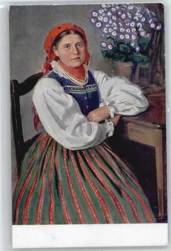Piekarski, Fl. , Bauernmädchen aus Dzigorzewo