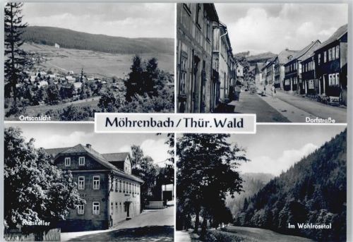 Möhrenbach Ortsansicht, Dorfstraße, Ratskeller, Im Wohlrosetal