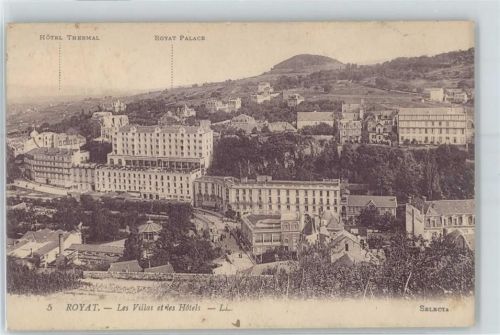 Royat Les Villas, Les Hotels
