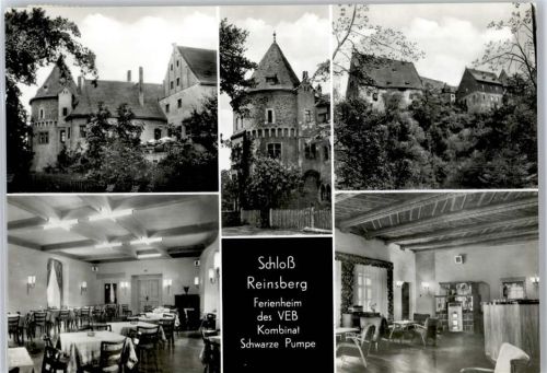 Reinsberg Schloß, Ferienheim des VEB Kombinat Schwarze Pumpe
