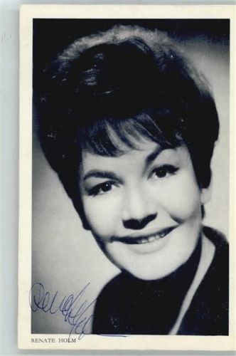 Holm, Renate Signiert