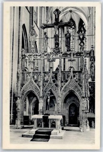 Halberstadt Dom, Lettner mit Blick auf den Hohen Altar