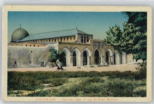 Jerusalem El-Aksa Moschee