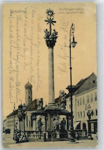 Straubing Dreifaltigkeitssäule, Jesuitenkirche