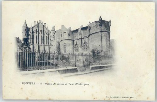 86000 Poitiers - Palais de Justice, Tour Monbergeon