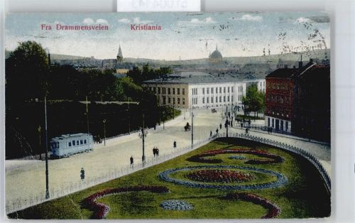 Oslo Fra Drammensveien, Straßenbahn