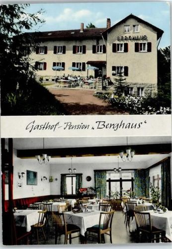 Sasbachwalden Gasthof, Pension Berghaus