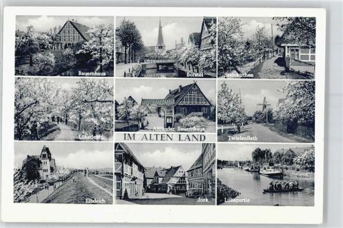 Twielenfleth Bauernhaus, Lühedeich, Elbdeich, Twielenfleth, Jork