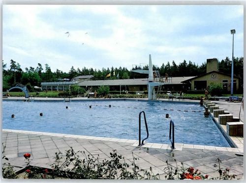 19273 W3149 Alt Garge - Waldbad-Restaurant, Schwimmbad