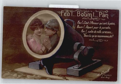Verlag Favorite Nr.2492 , Kanone , Liebe , Poesie