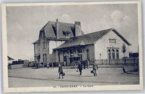 02820 Saint-Erme-Outre-et-Ramecourt - Bahnhof