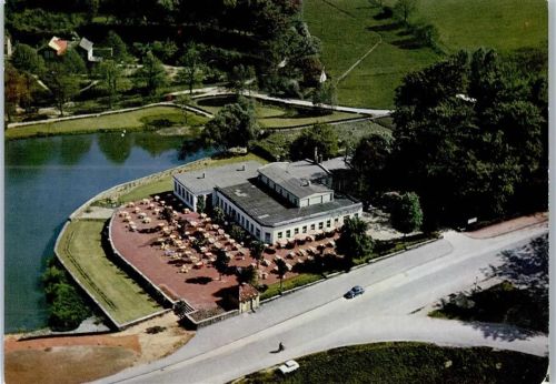 Helmstedt Restaurant Quellenhof , Fliegeraufnahme