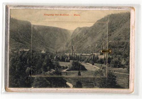 Treseburg Leporello, Eingang ins Bodetal