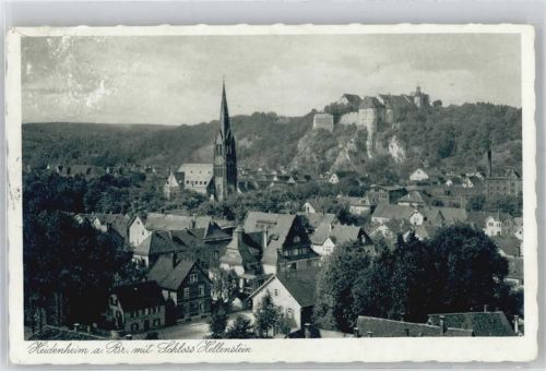 Heidenheim Teilansicht, Schloss Hellenstein