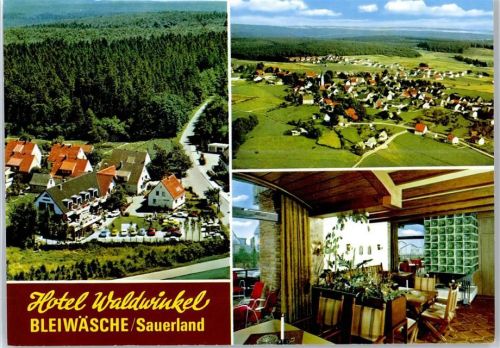 33181 W4798 Bleiwäsche - Hotel Waldwinkel , Fliegeraufnahme