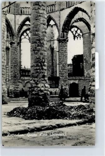 Rotterdam Bombardement 1940 , Groote Kerk