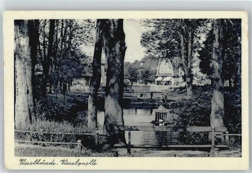 27374 W2722 Visselhövede - Visselquelle, Notopfer